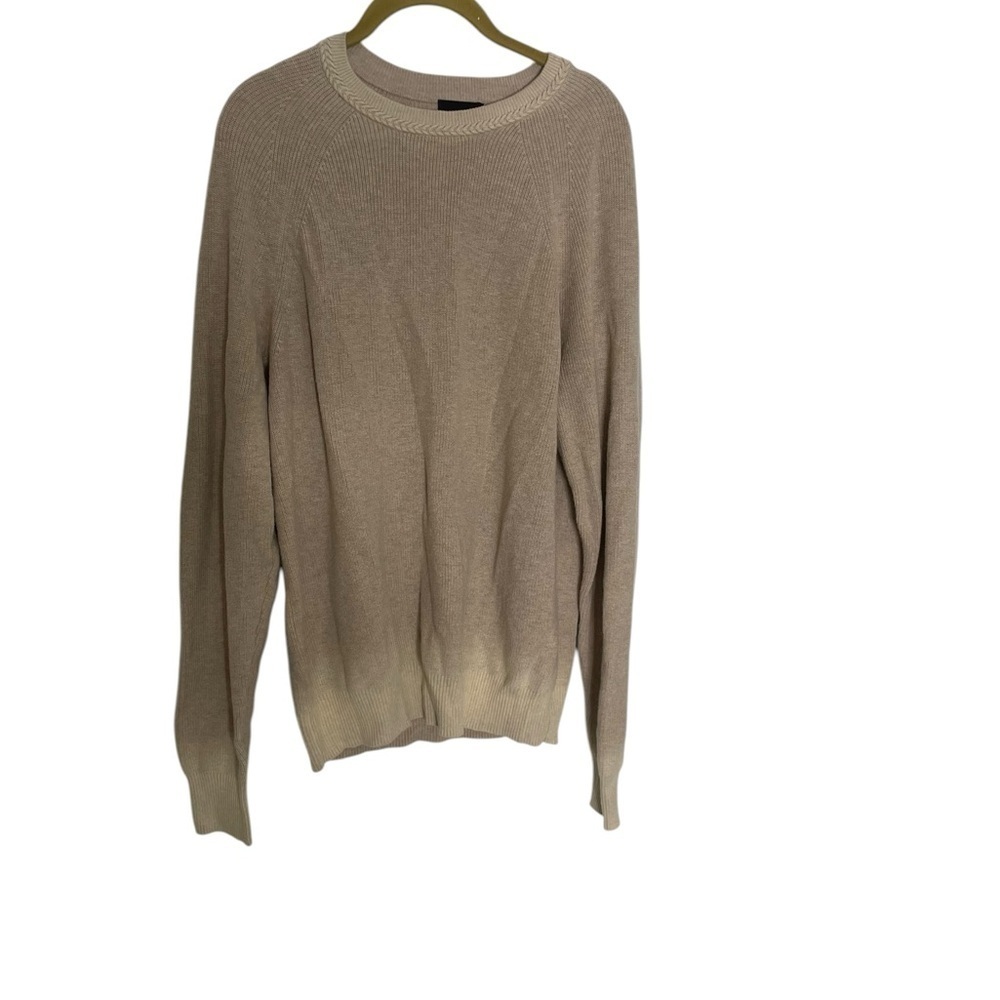 ATM Men's Beige Sweater Small Cotton Cashmere